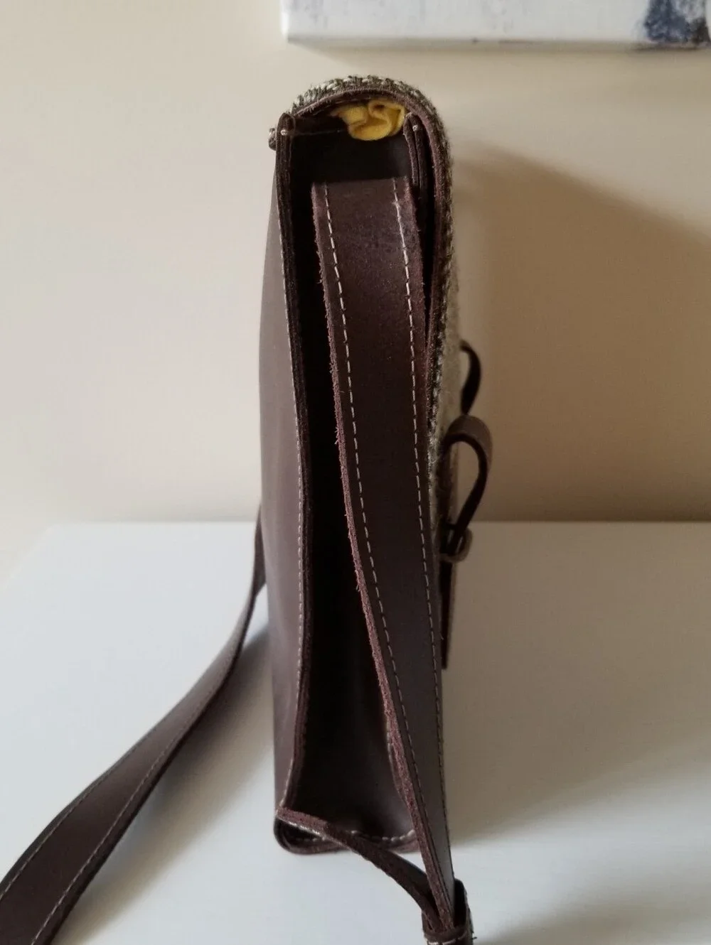 Harris Tweed Messenger Bag Crossbody